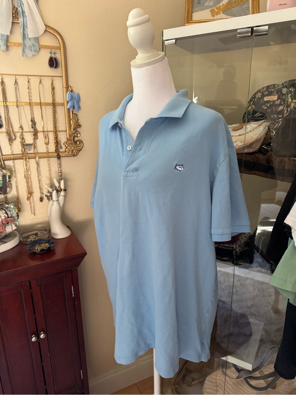 Southern Tide Light Blue Men’s Polo Shirt